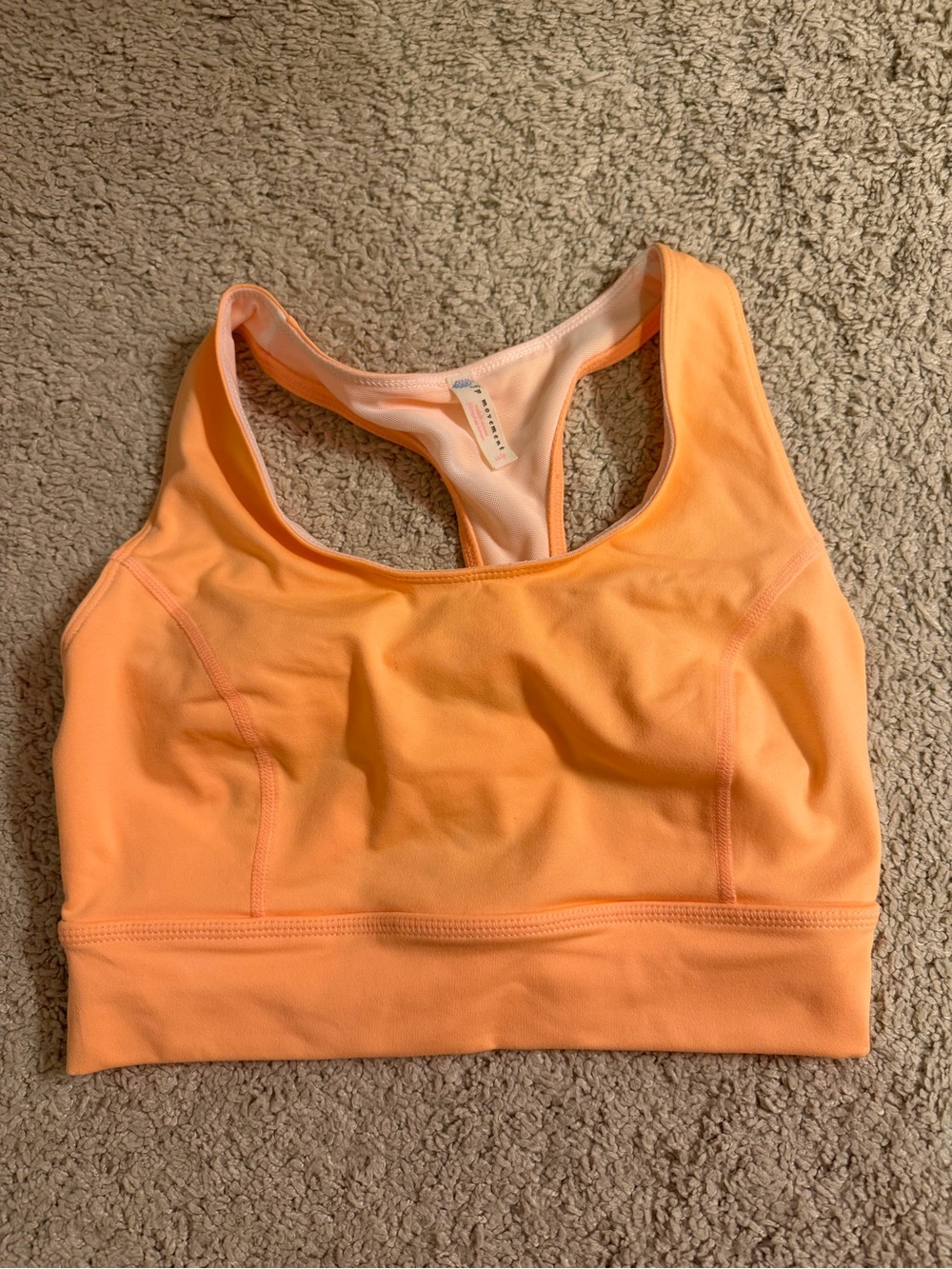 FP Movement Bright Orange Sports Bra